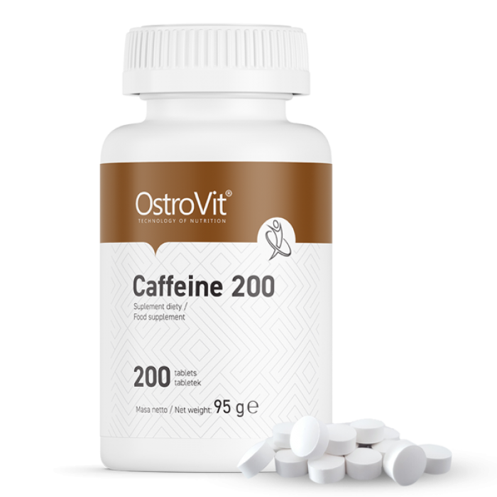 OstroVit - Caffeine 200 / 200tabs.